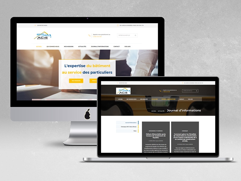 ouestexpertise web rendu