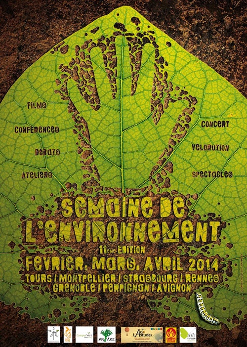 Affiche ‘’la Semaine de l’Environnement’’ événement organisé par Latitudes.