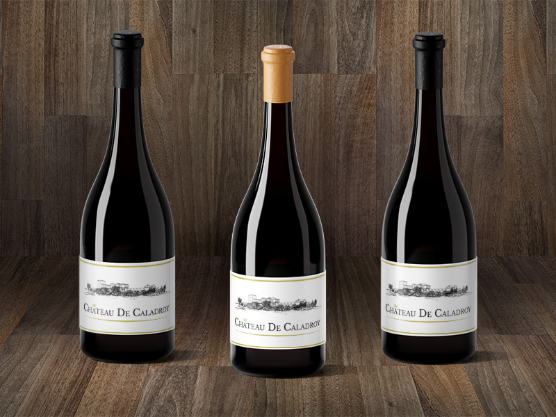 caladroy print bouteilles